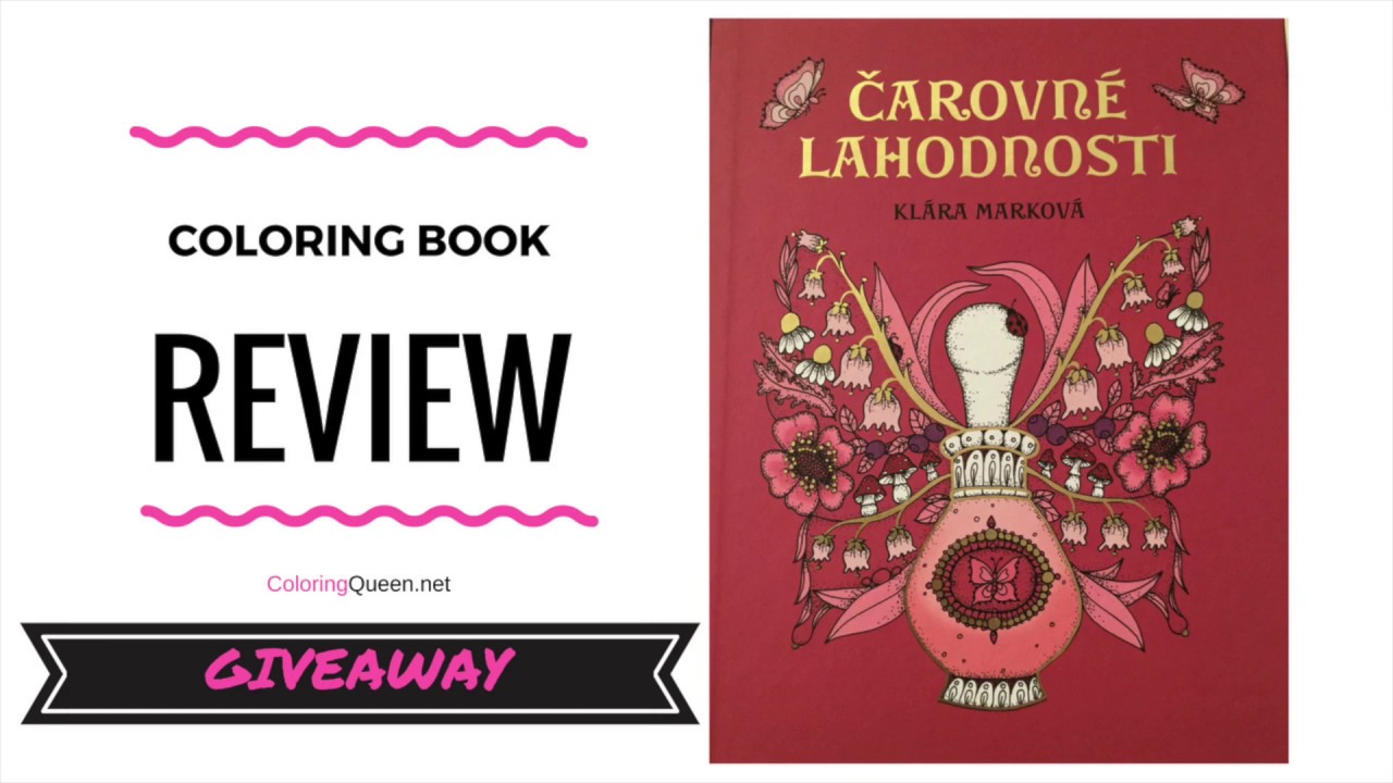 Čarovné Lahodnosti Coloring Book Review