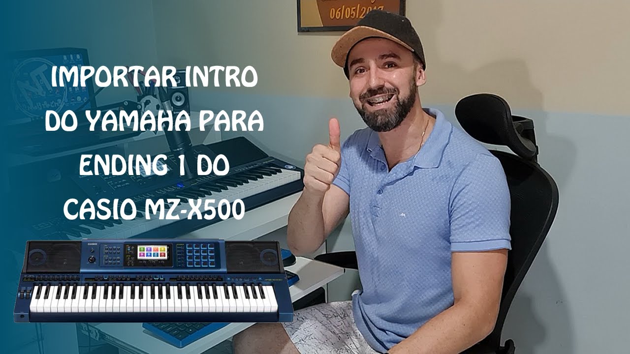 IMPORTAR INTRO DO YAMAHA PARA ENDING DO CASIO MZ-X500