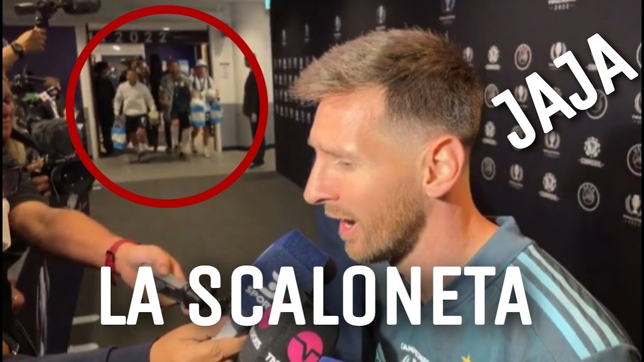 Messi Hablando Tranquilo Y Viene La SCALONETA