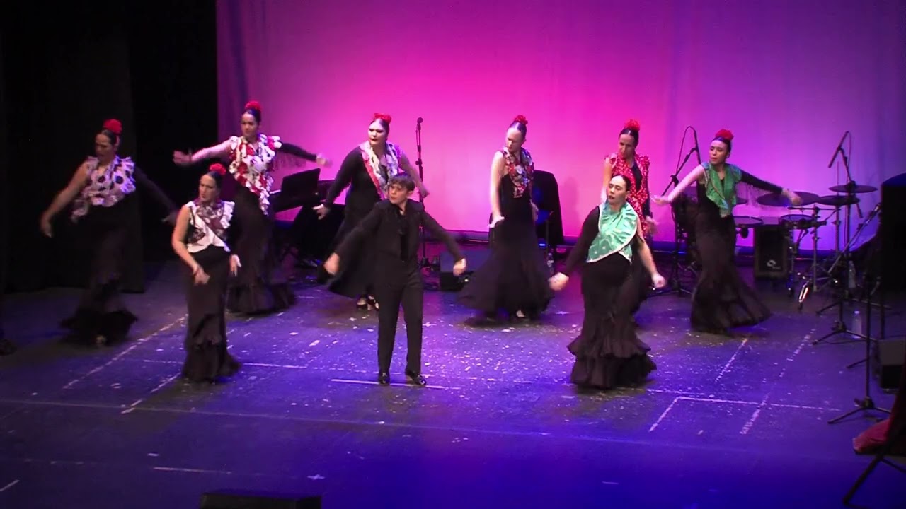 BAILE FLAMENCO.  BAMBERAS  ESCUELA DE ARTE ESPERANZA SORIA ‐ #music #flamenca #flamencomusic #music