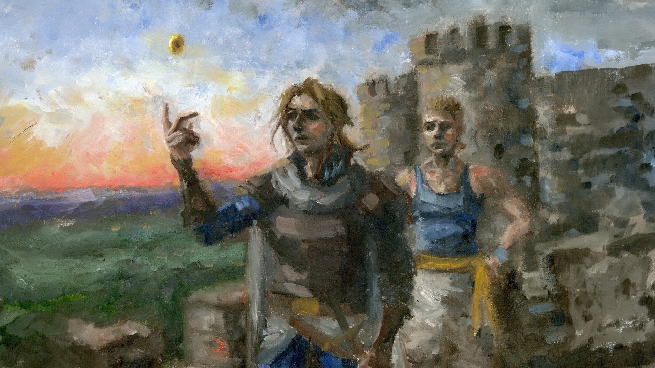 Nostalgic Feelings Through Art | Final Fantasy VI Edgar Sabin Painting