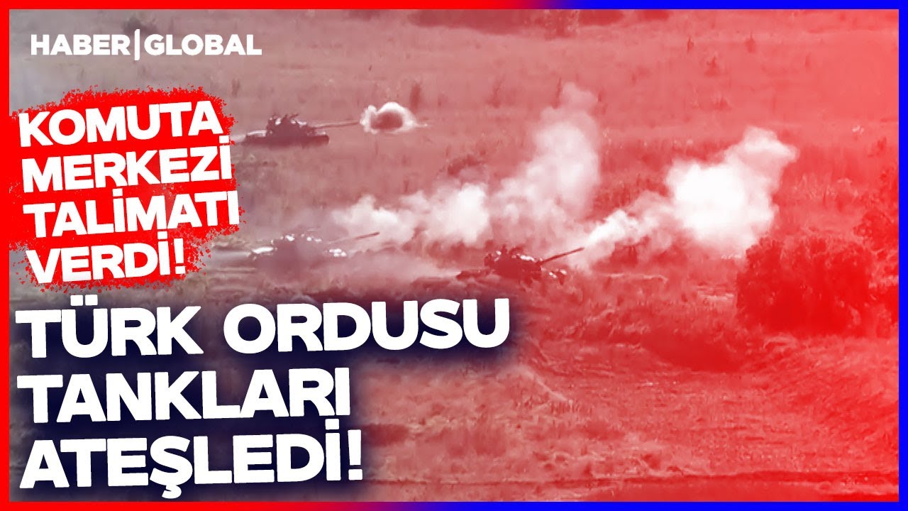 HEPSİ TEK TEK VURULDU | T&uuml;rk Ordusu Tankları Ateşledi!