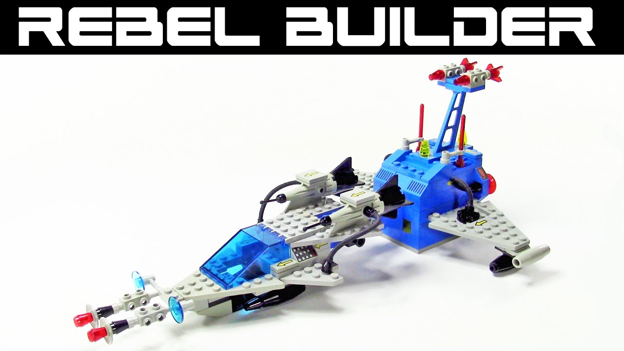 LEGO FX Star Patroller Review! Classic Space Set 6931 from 1985
