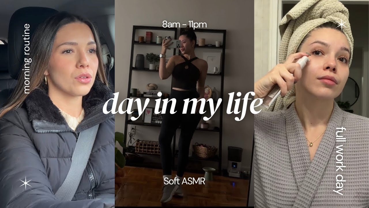 Видеоблог «День ASMR в моей жизни» *закадровый голос*