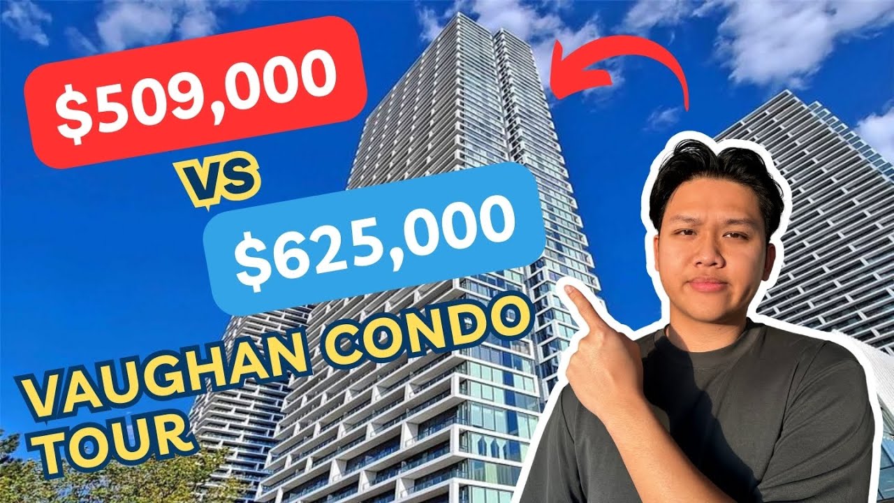 Vaughan Condos For Sale FULL TOUR | 1 Bedroom Vs 2 Bedroom with Prices | Vaughan Real Estate