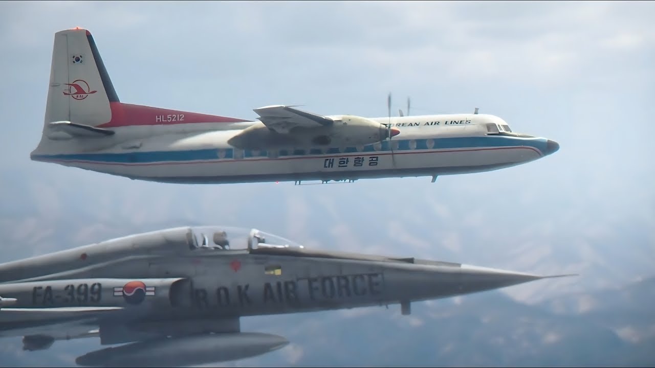 شاب بيخطف طياره ✈️😳 من كوريا الجنوبيه 🇰🇷 وينشق بيها لكوريا الشماليه 🇰🇵 ملخص فيلم