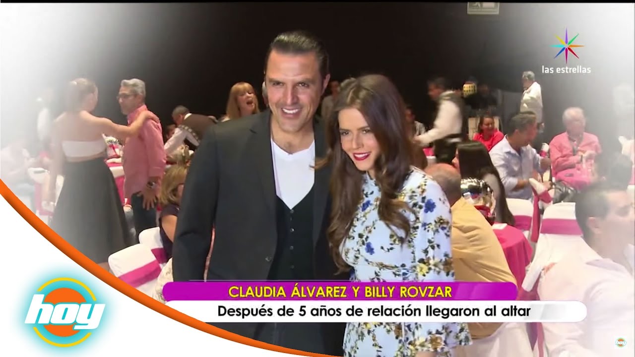 ¡Claudia Álvarez y Billy Rovzar se casan! | Hoy
