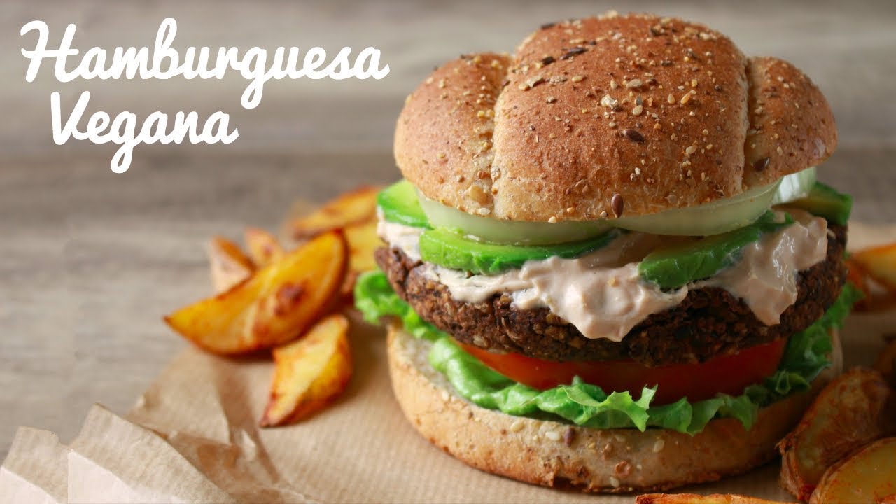 HAMBURGUESA VEGANA | Fácil & Saludable