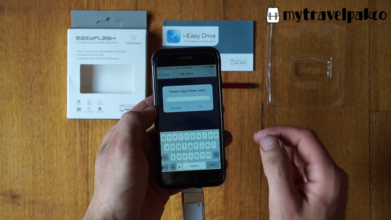 Easyflash Smartphone Flashdrive Set Up Tutorial