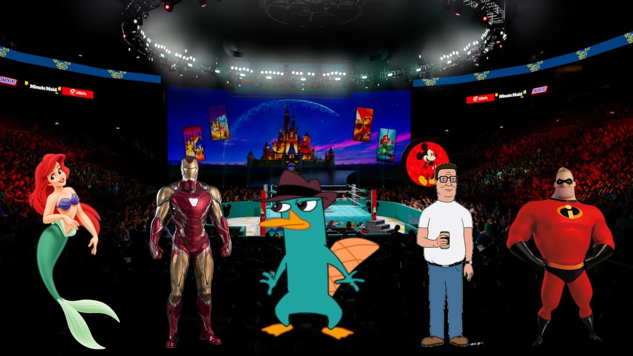 WWE 2K25 Disney Royal Rumble