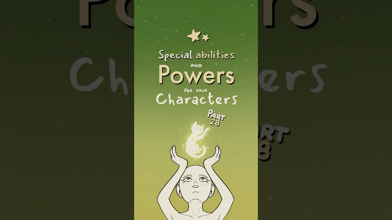 special ability and power ideas for your characters, part 28 🧨#writing #oc #art #originalcharacter
