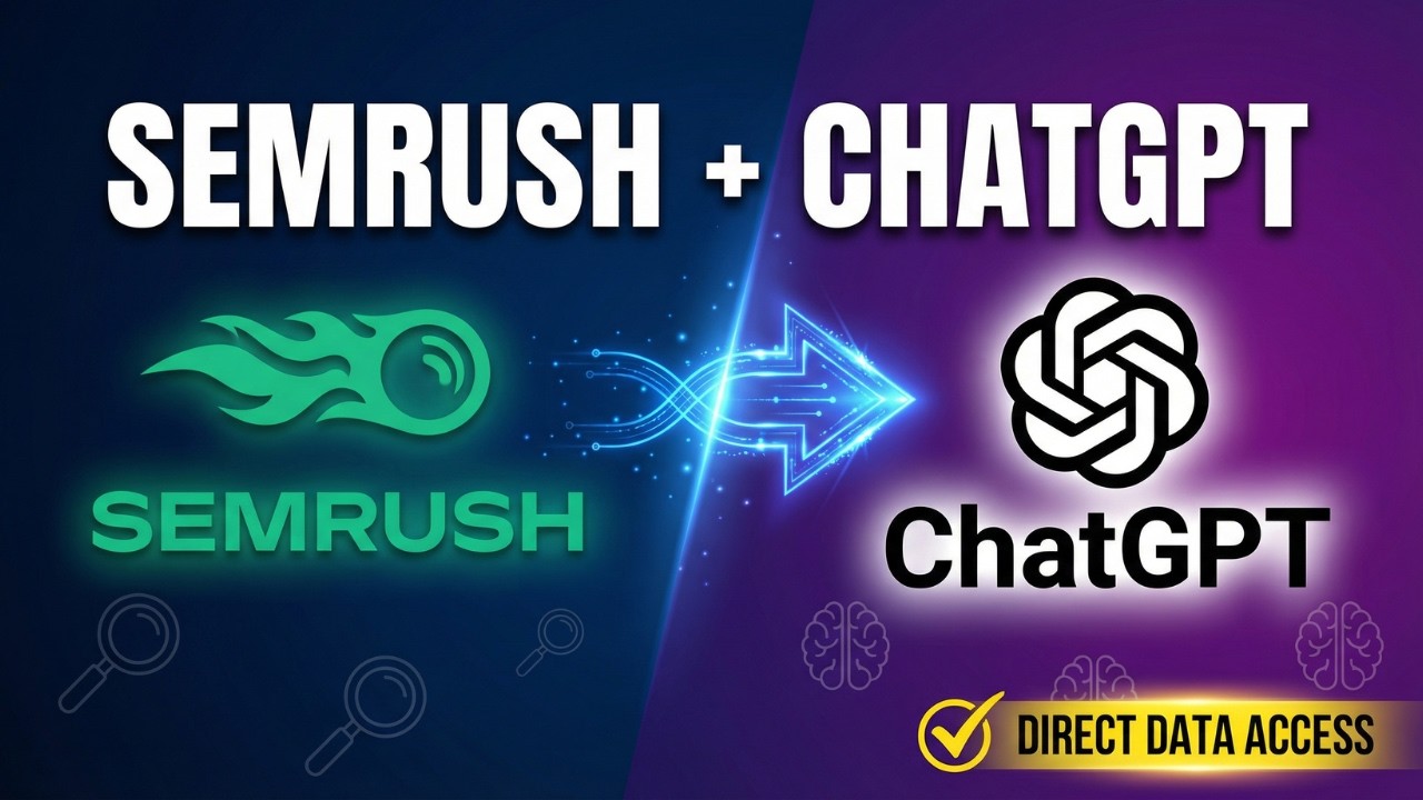 Connect Semrush to ChatGPT in 1 Minutes | Direct SEO Data Access | Semrush MCP