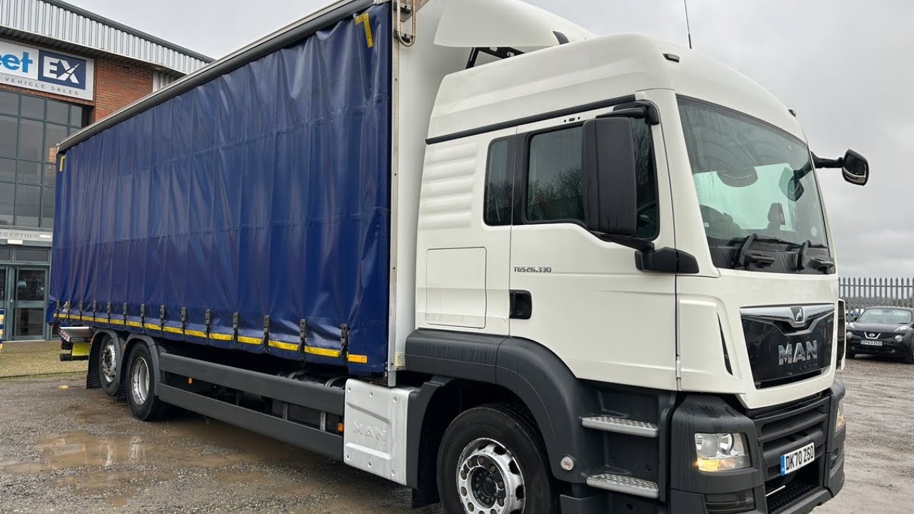 MAN TGS 26.330 LX *EURO 6* 26 TONNE CURTAINSIDER 2020 - DK70 ZSO
