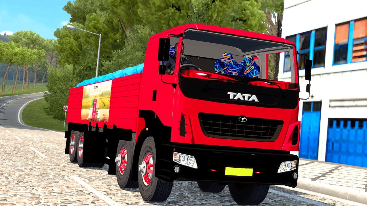 TATA PRIMA DRIVE THROUGH THE DANGEROUS HILL ROADS OF KERALA 🔥😮ETS2 GAMEPLAY