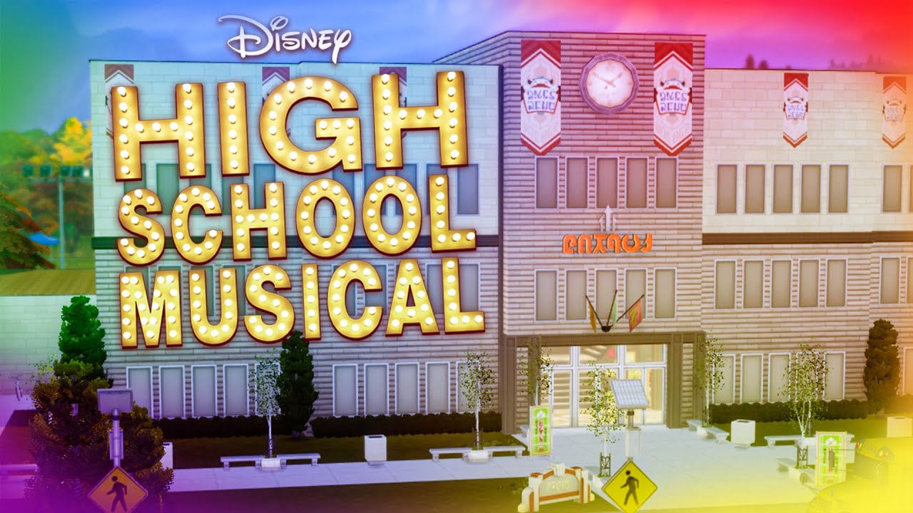 Pr&oacute;buję odtworzyć szkołę z High School Musical 😱🏫 (katastrofa) | SPEED BUILD