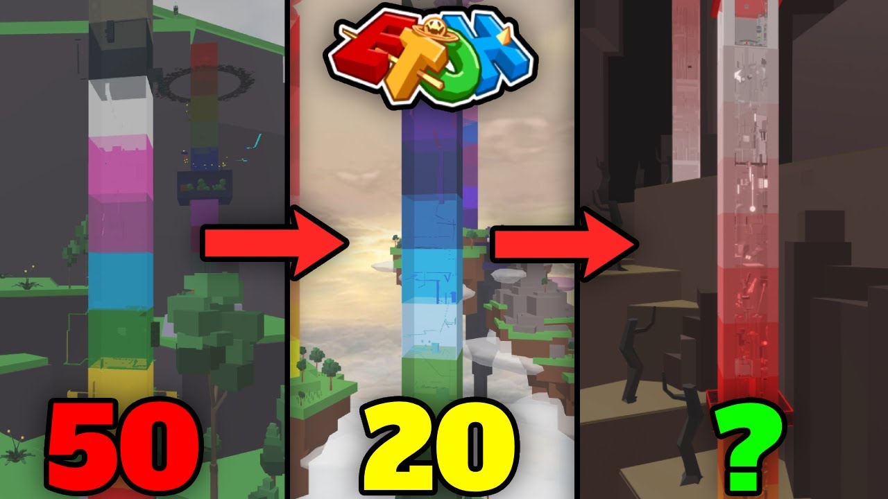 ranking EVERY CHALLENGING ETOH TOWER from WORST TO BEST (MY OPINION)