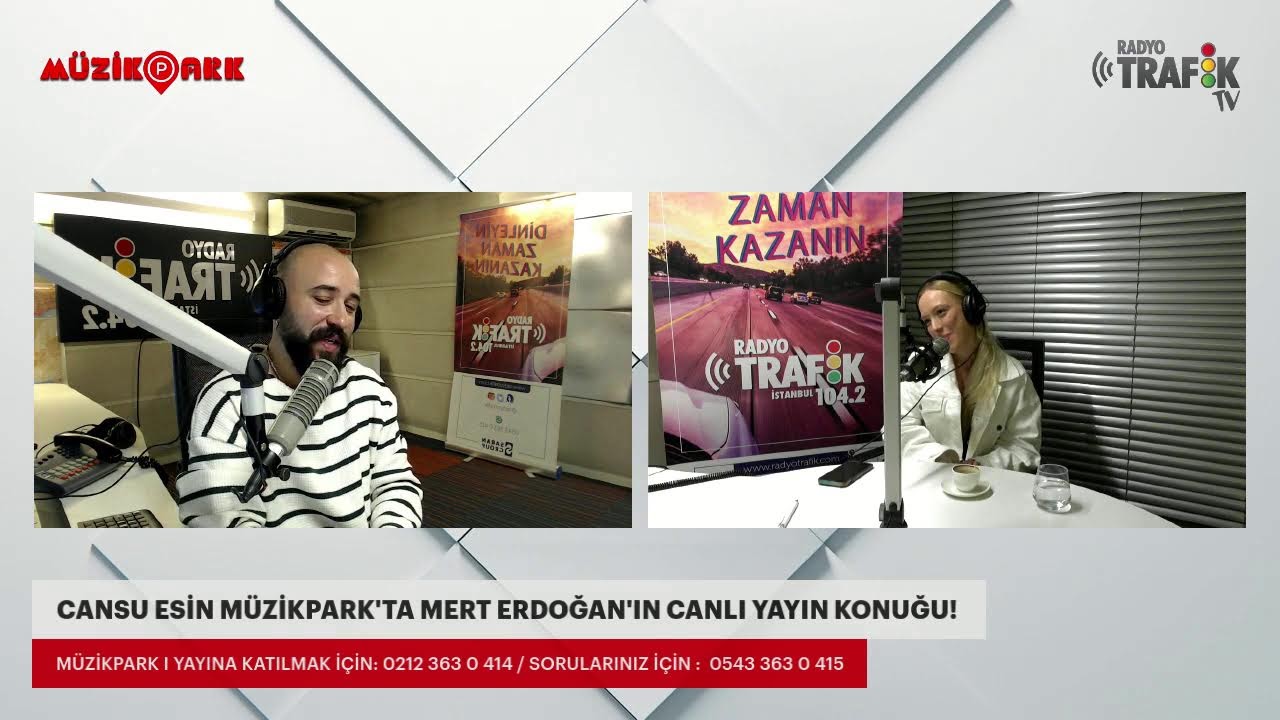 MÜZİKPARK I Cansu Esin, Mert Erdoğan'ın canlı yayın konuğu!