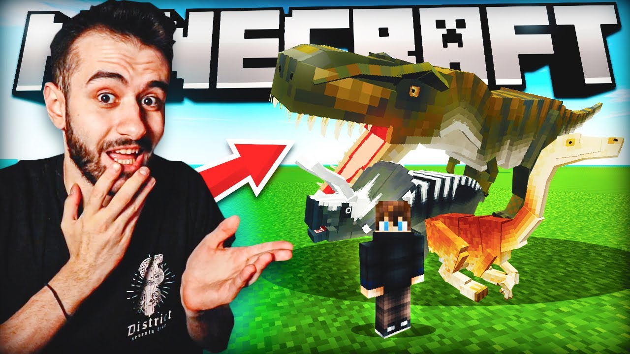 Minecraft ΑΛΛΑ έχει ΔΕΙΝΟΣΑΥΡΟΥΣ!