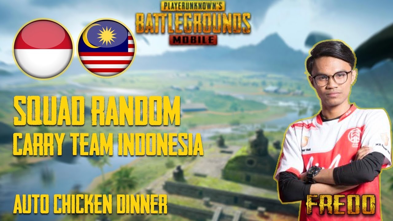 Squad Random!! Player Indonesia Terkejut Tengok Skill Fredo Sameon | PUBG Mobile Malaysia