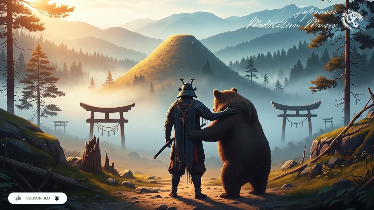 Steadfast Bear (不動の熊) - Strengthens unshaken confidence | Japanese Instrumental Meditation Music