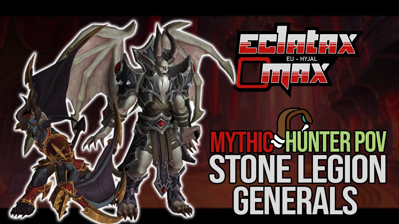 ECLATAX O MAX Vs Mythic Stone Legion Generals - MM Hunter PoV