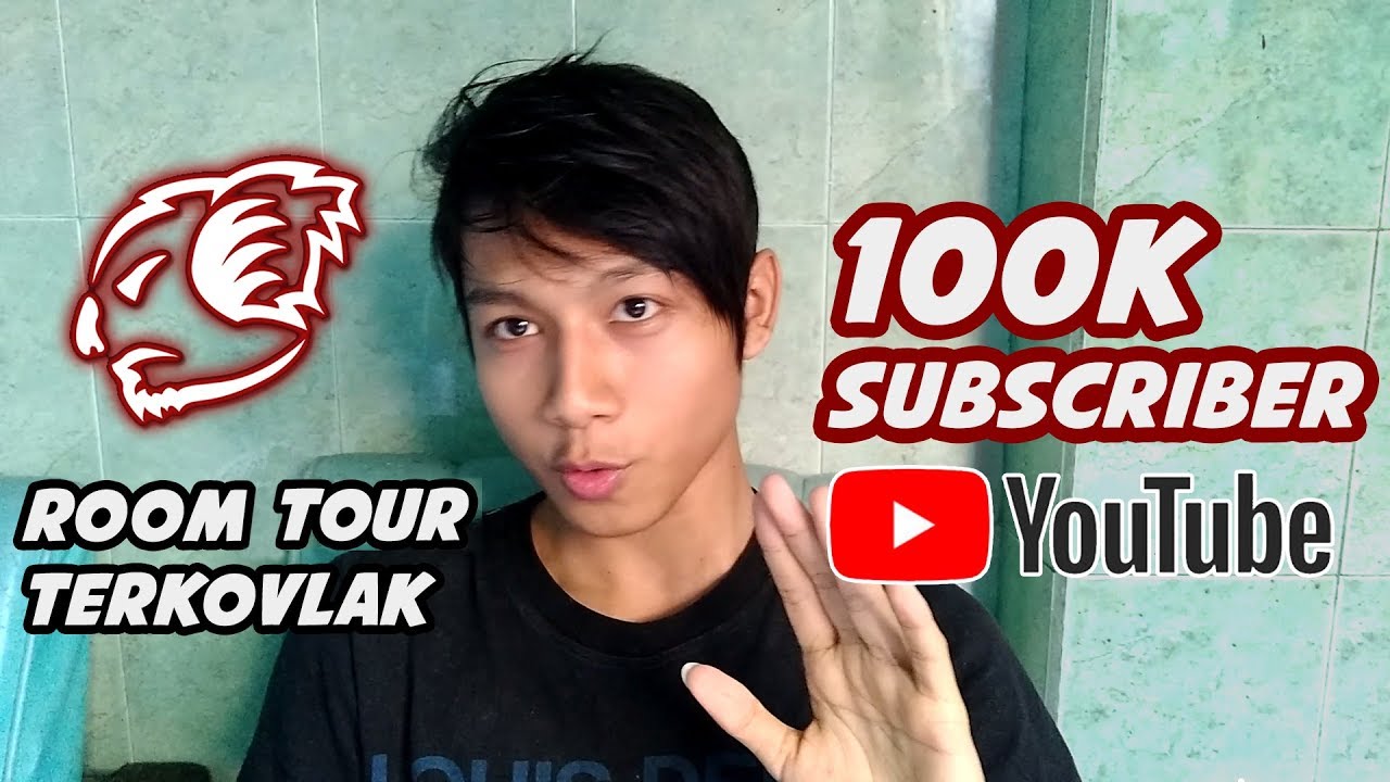 ROOM TOUR KOCAK STUDIO GAMING SUPER MINI SPECIAL 100K SUBSCRIBER | NAMA SUSCRIBERS