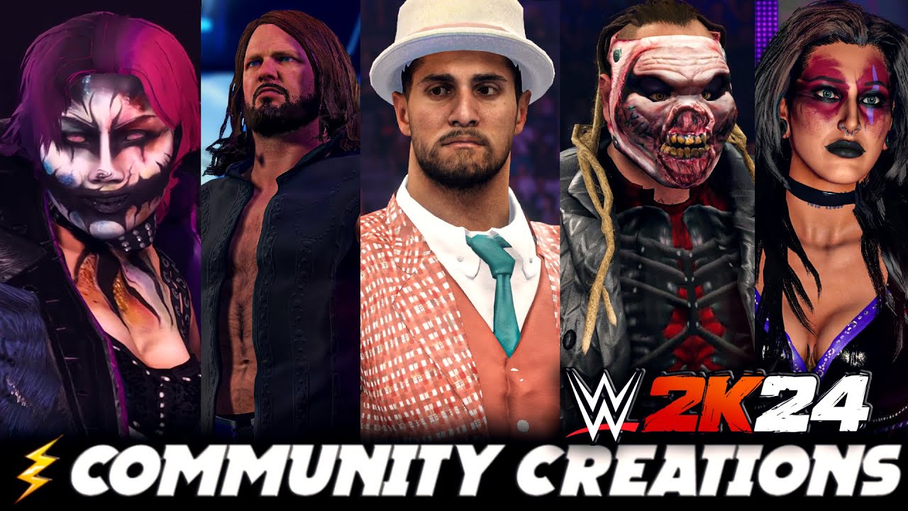 WWE 2K24 INSANE REALISTIC COMMUNITY CREATIONS ⏐ NO MODS - Part 3