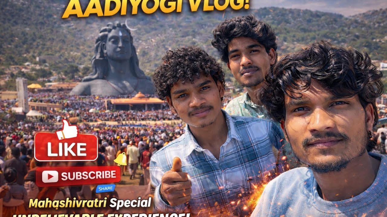  🌄 “Sadhguru Ashram Visit | Isha Foundation Travel Vlog”#adiyogi #nature #bhai 
