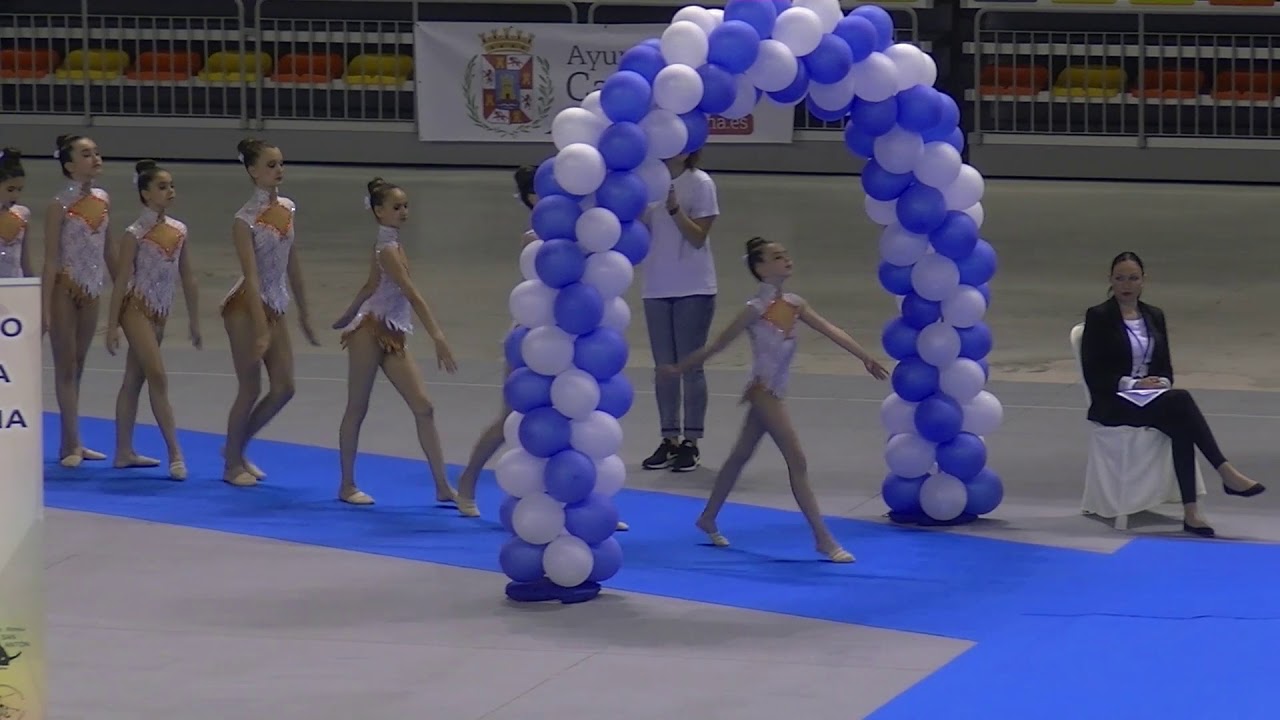 1º parte campeonato de españa gimnasia estetica de grupo