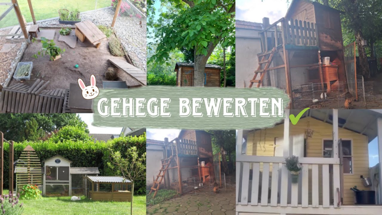 Ich bewerte EURE Gehege! 🐰🐹