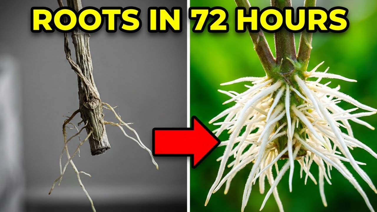 Roots in 72 Hours Without Chemicals -- The Ancient Propagation Secret Modern Gardeners Forgot