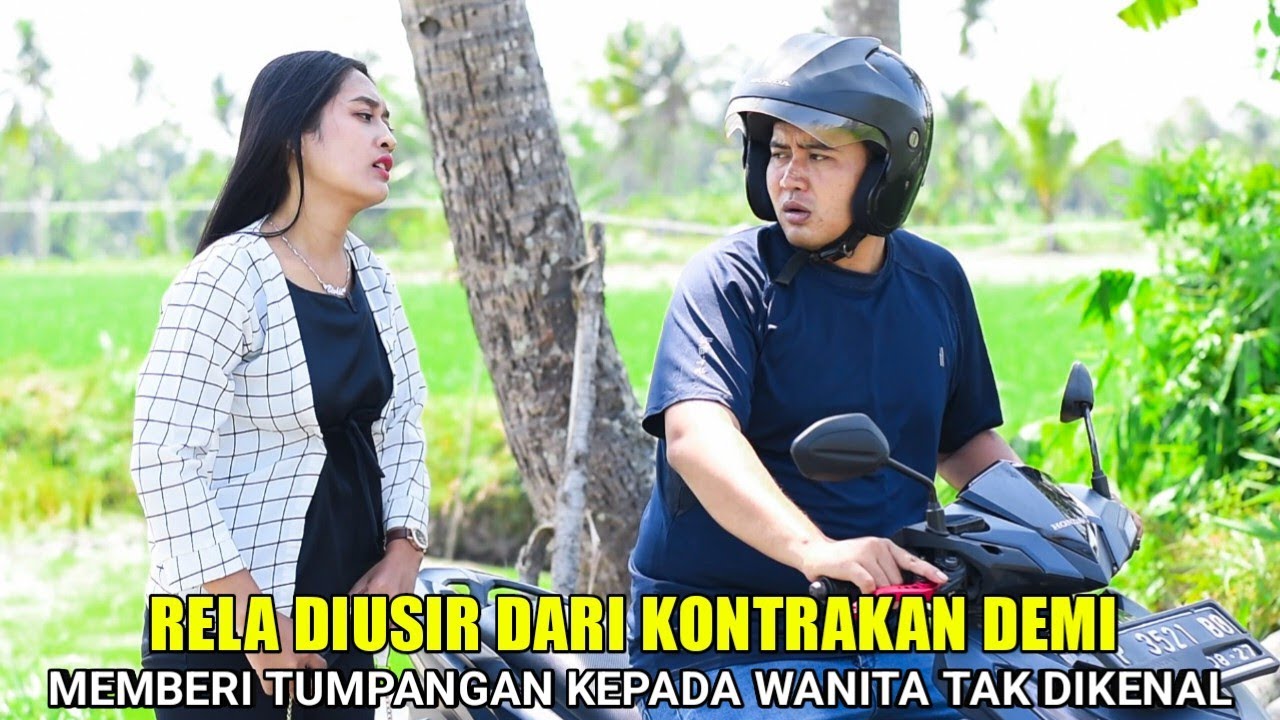 DIUSIR DARI KONTRAKAN & DIRAMPAS MOTORNYA SAAT MEMBERI TUMPANGAN TERHADAP WANITA YANG TAK DI KENALI