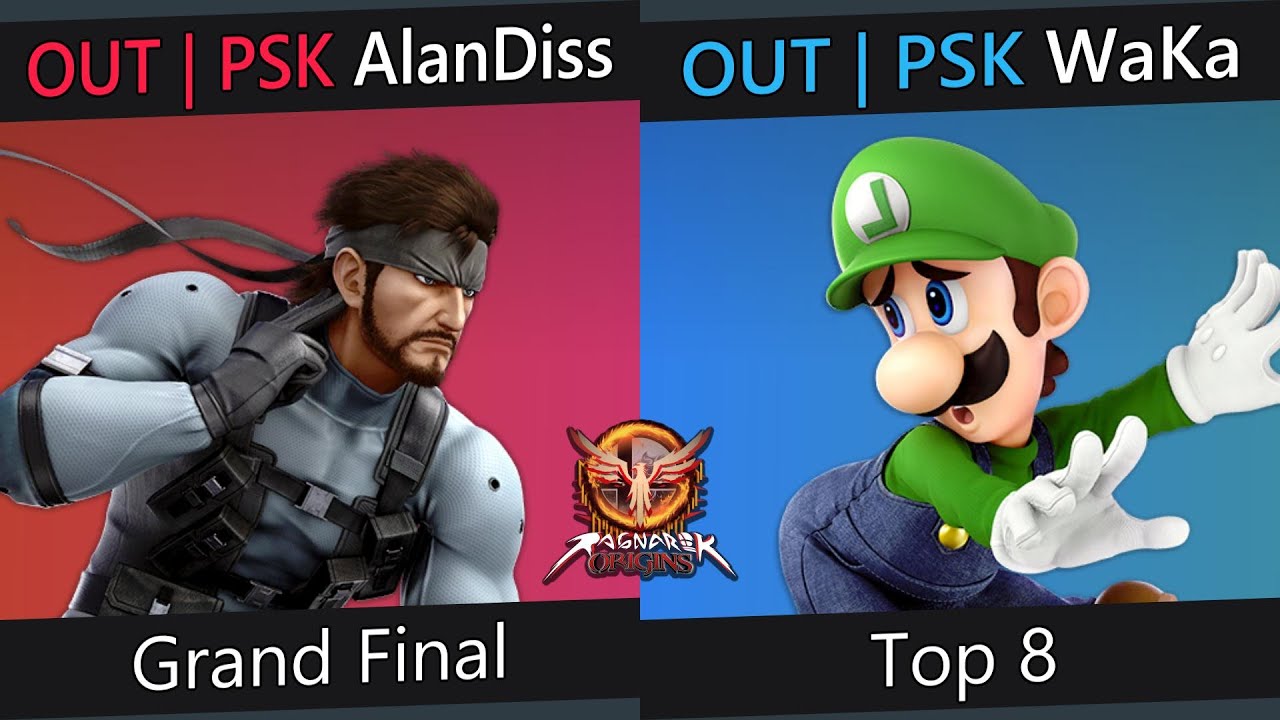 Ragnarok: Origins - AlanDiss (Snake) VS WaKa (Luigi) - Top 8 - Grand Final