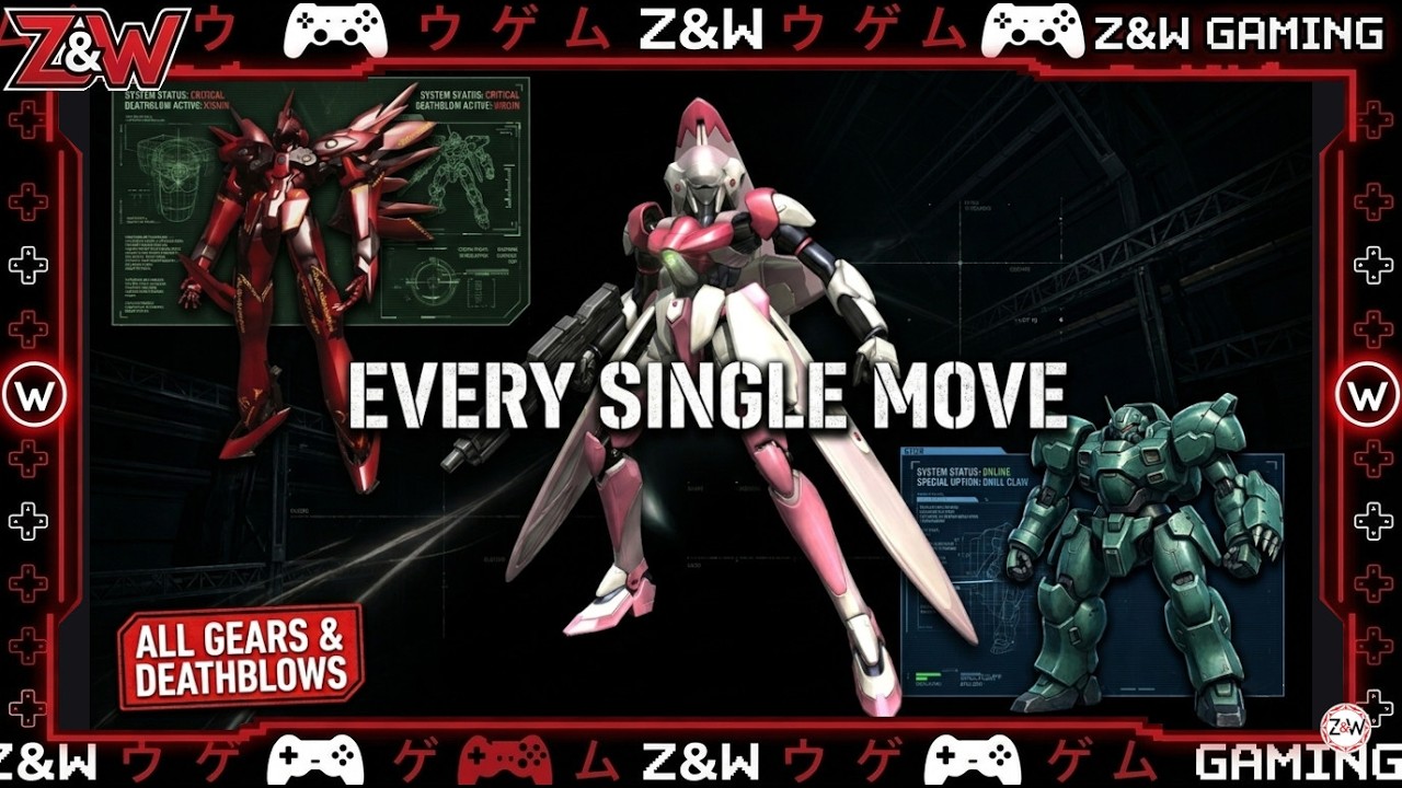 Xenogears Gear Deathblow & Special Options Showcase: All Gears, All Deathblows, All Special Options!