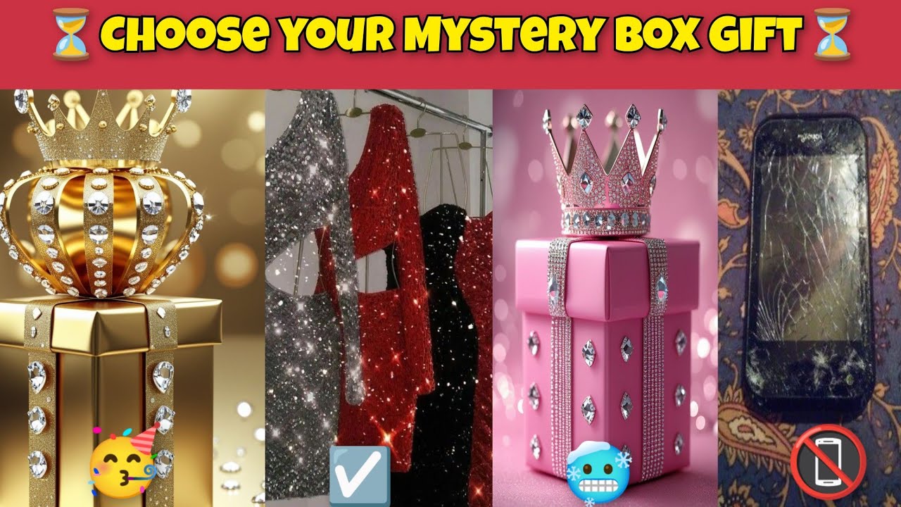 Wow! Beautiful Mystery Box game(Choose One 🕐)🥵/🥰@MysteryBoxBonanza 