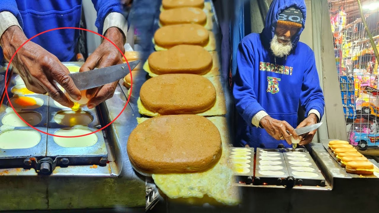 Tasting the Most Famous Street Pancake in Bangladesh || Famous Pancake in the world ||