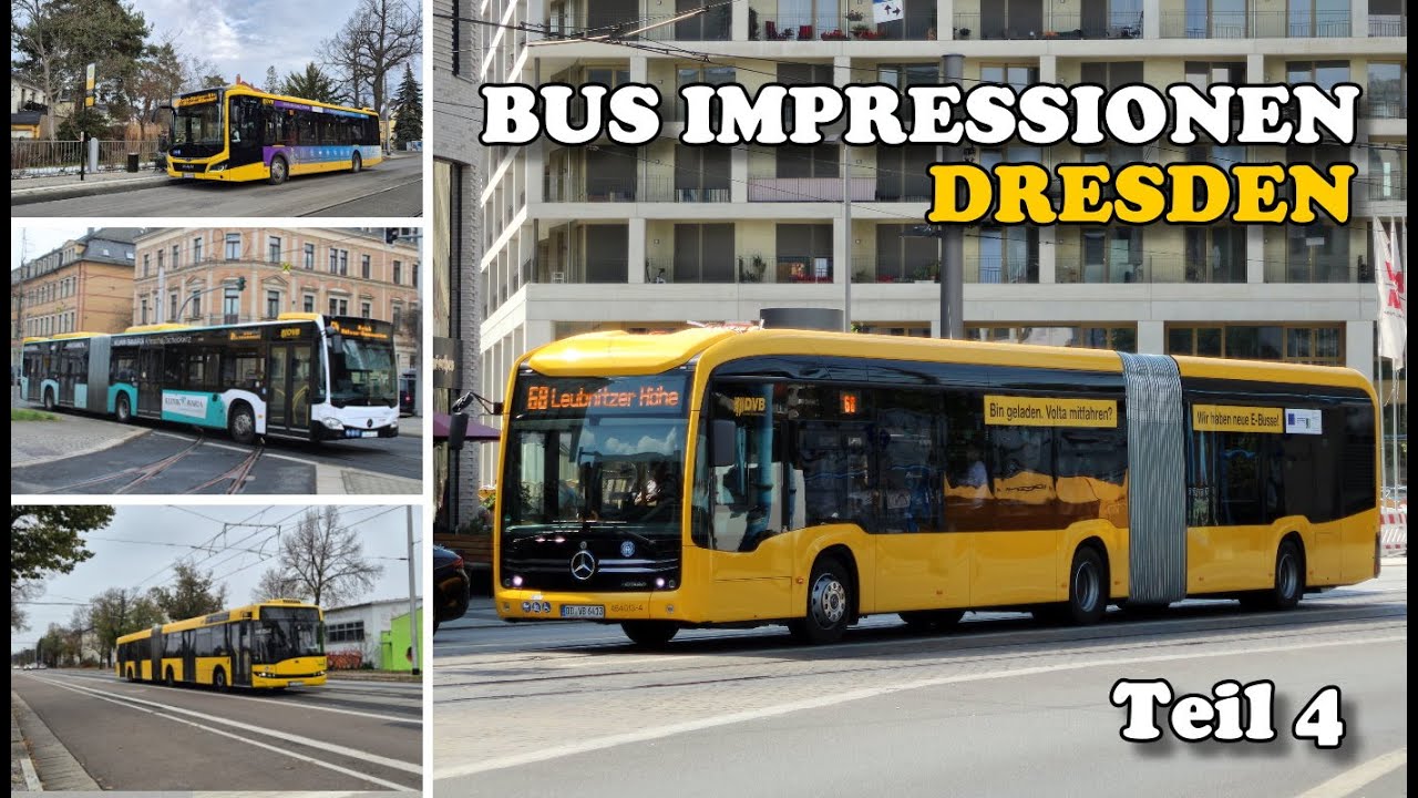 DVB - Bus Impressionen Dresden | Teil 4