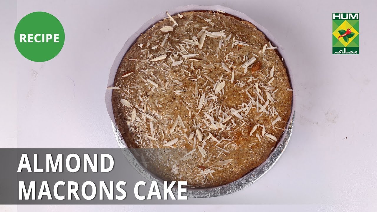Almond Macarons Cake Recipe | Evening With Shireen |  Shireen Anwar | Dessert