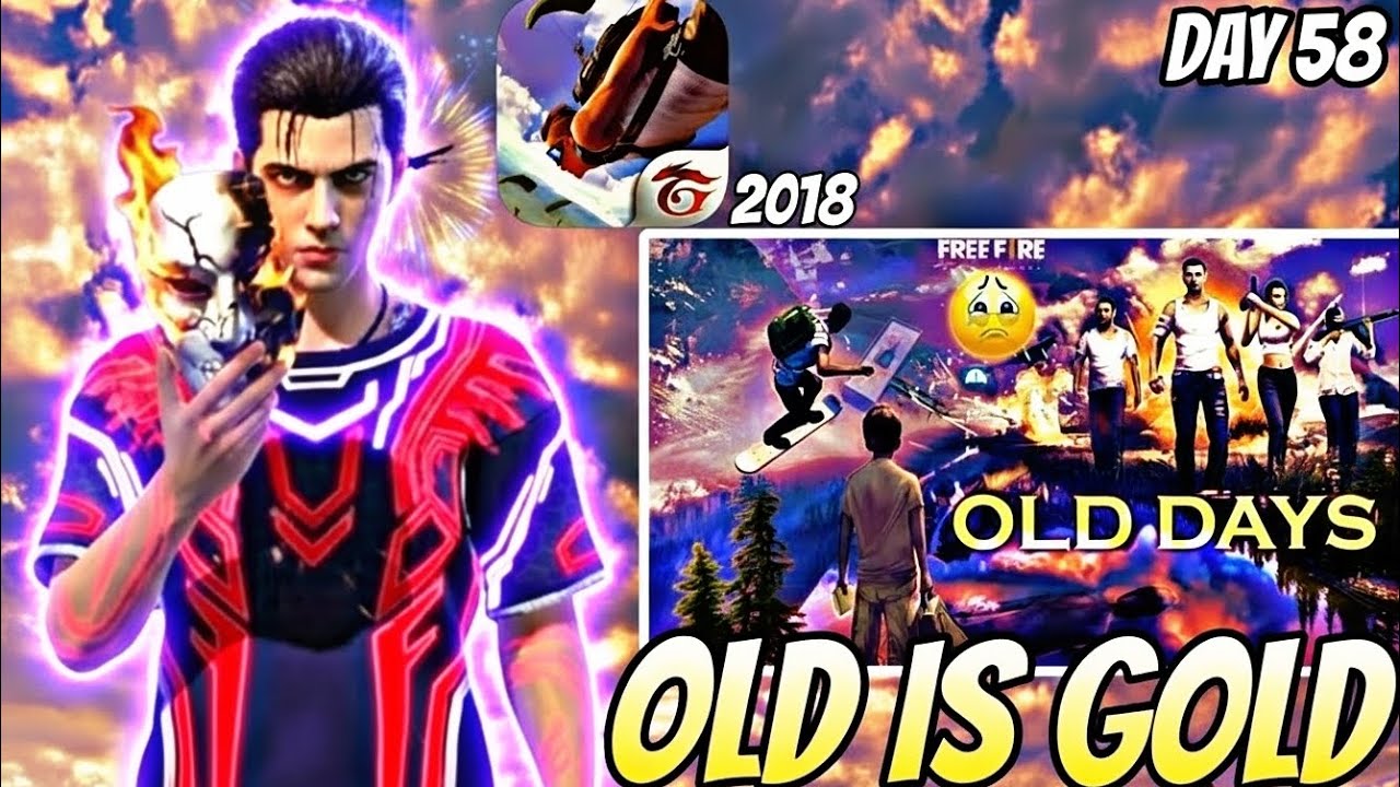 Miss You 2018 Free Fire! 😭 Teamup Old Lobby & Gameplay Memories | Day 58! 