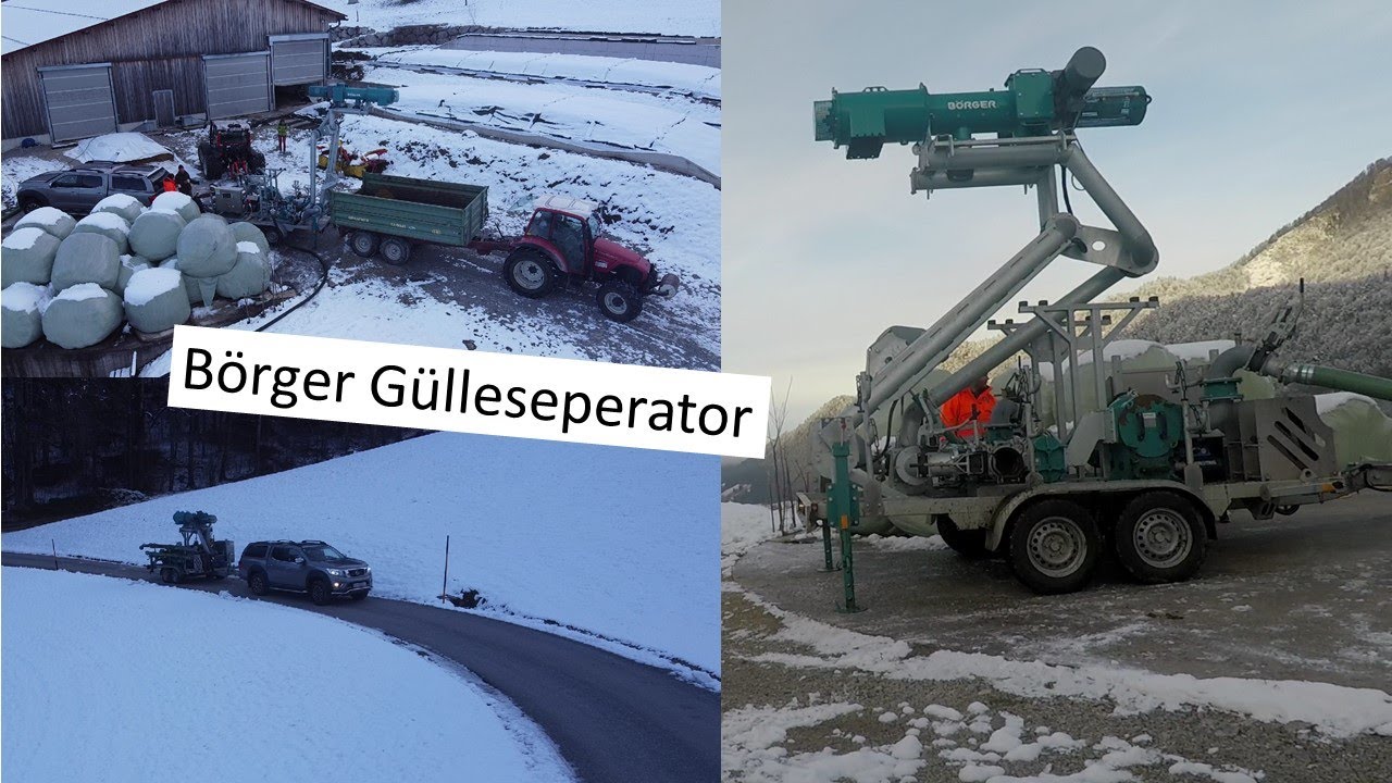 Börger RC40 Powerlift Gülleseperator | Poiz Tv