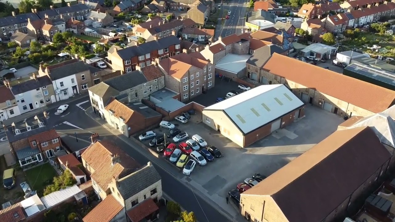 Drone Flight: Norton, Malton, North Yorkshire. England.