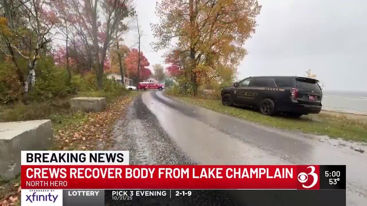 Authorities investigating death of canoeist on Lake Champlain