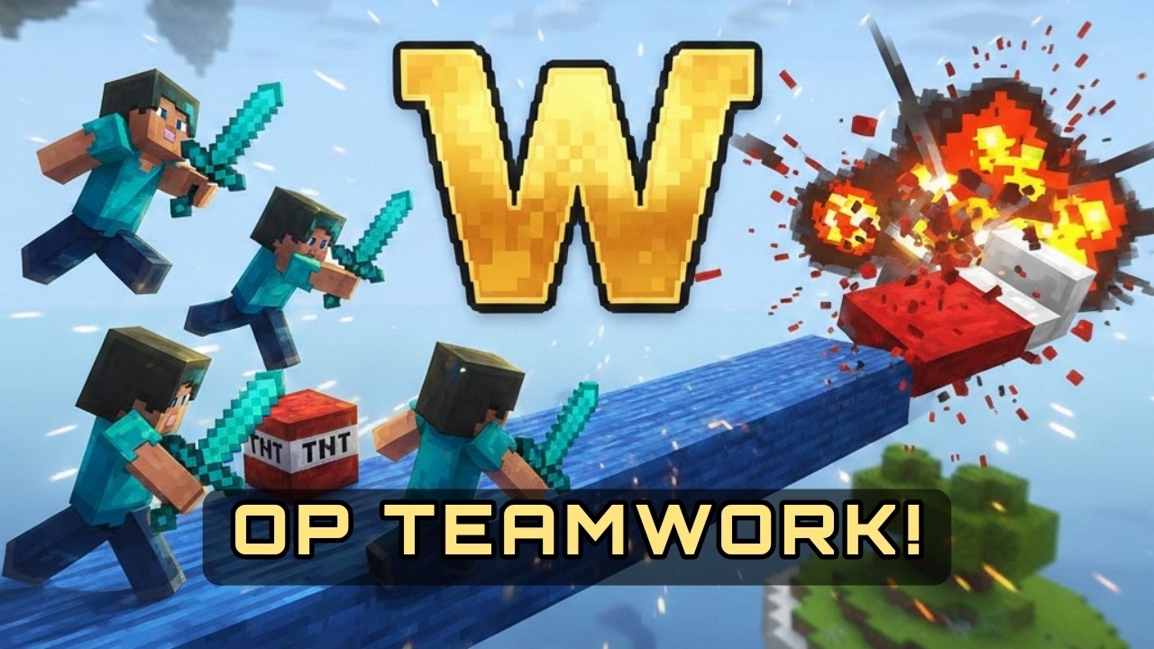 Why Teamwork is BROKEN in Minecraft Bedwars 🧠 | Supercul Warfare