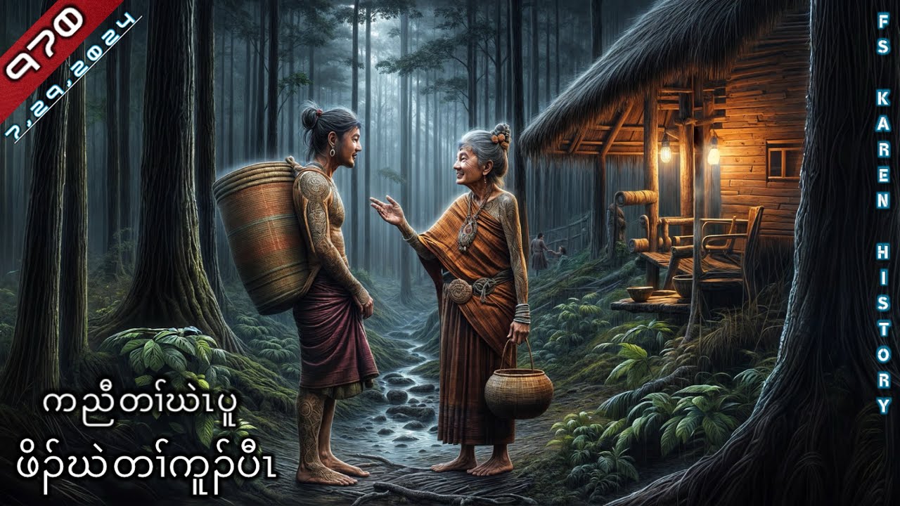 🔴 No. 970  Karen  Story,  No Part Poor Man ( ဖိၣ်ဃဲတၢ်ကူၣ်ပီၤ ) 🔴7 , 29 , 2024  #fs_karen_history