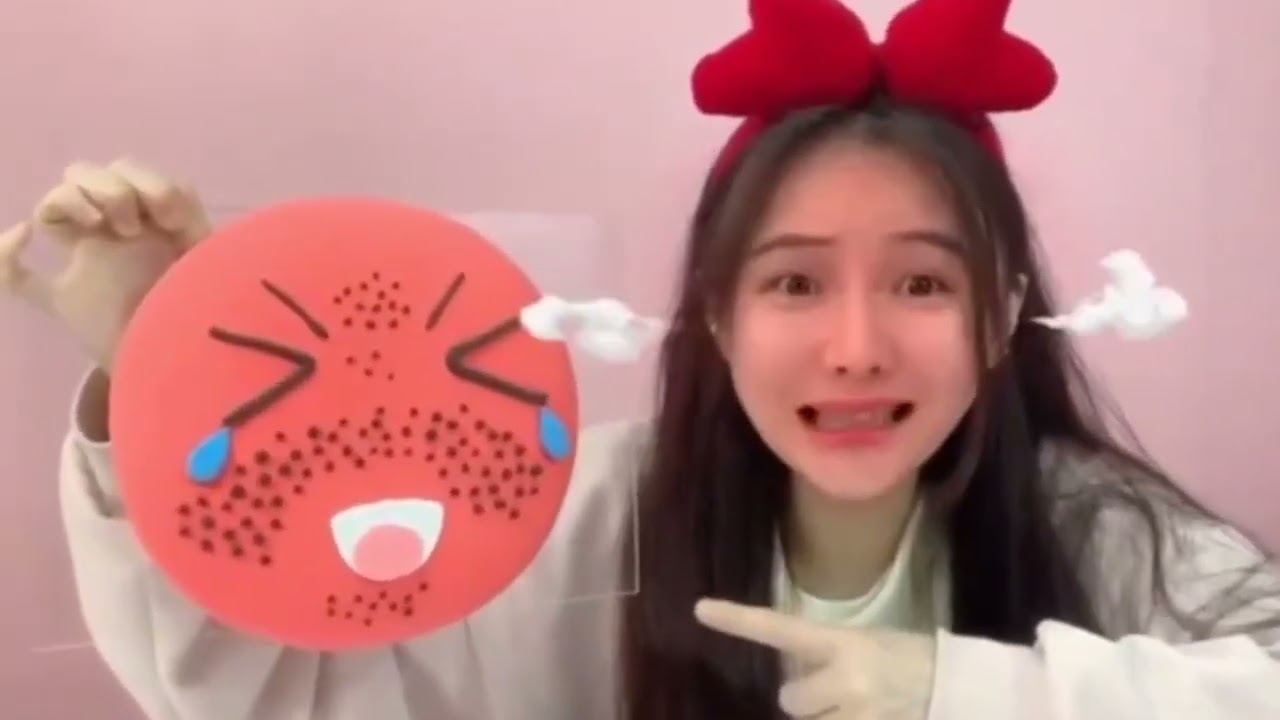 给“巨型表情包”拔黑头！把黑头一颗一颗拔出来，能换小马宝莉卡