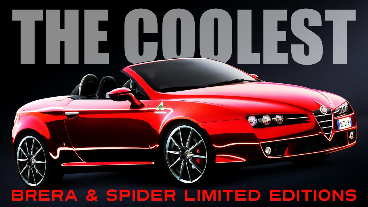 Alfa Romeo Brera и Spider: самые крутые специальные версии