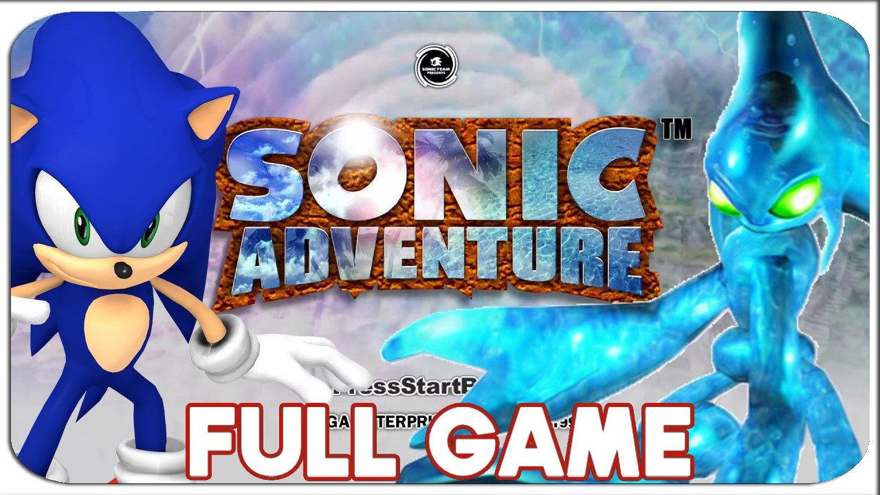 Sonic Adventure (Dreamcast) Full Game Walkthrough