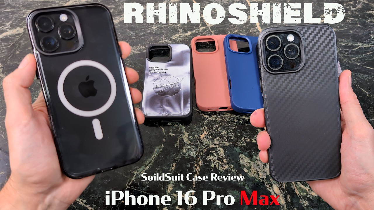iPhone 16 Pro Max Rhinoshield SolidSuit Case Review