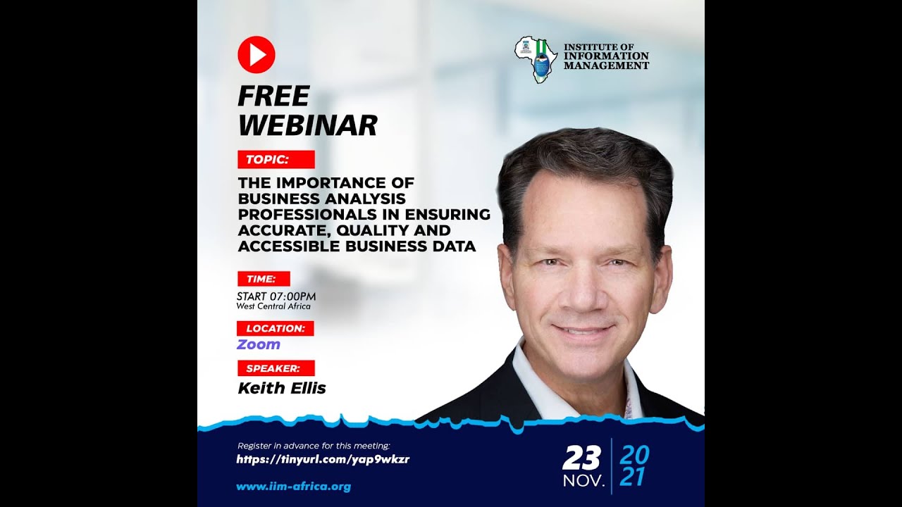 Importance of Biz Analysis Professionals in Ensuring Accurate, Quality & Accessible Business Data