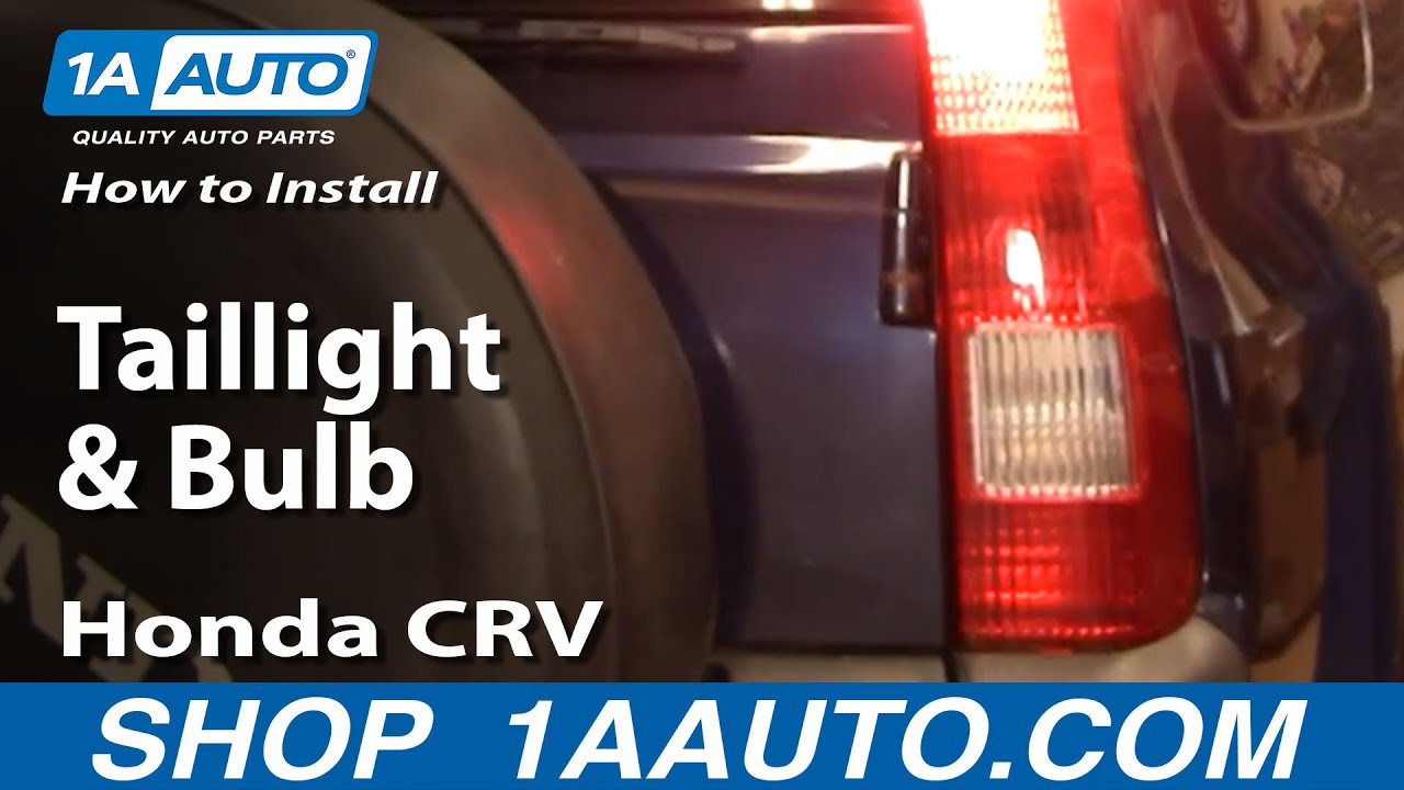 Как заменить задний фонарь на Honda CR-V 02-04